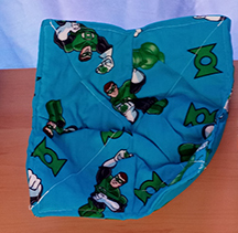 Green Lantern bowl cozy