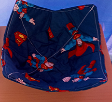 Superman bowl cozy