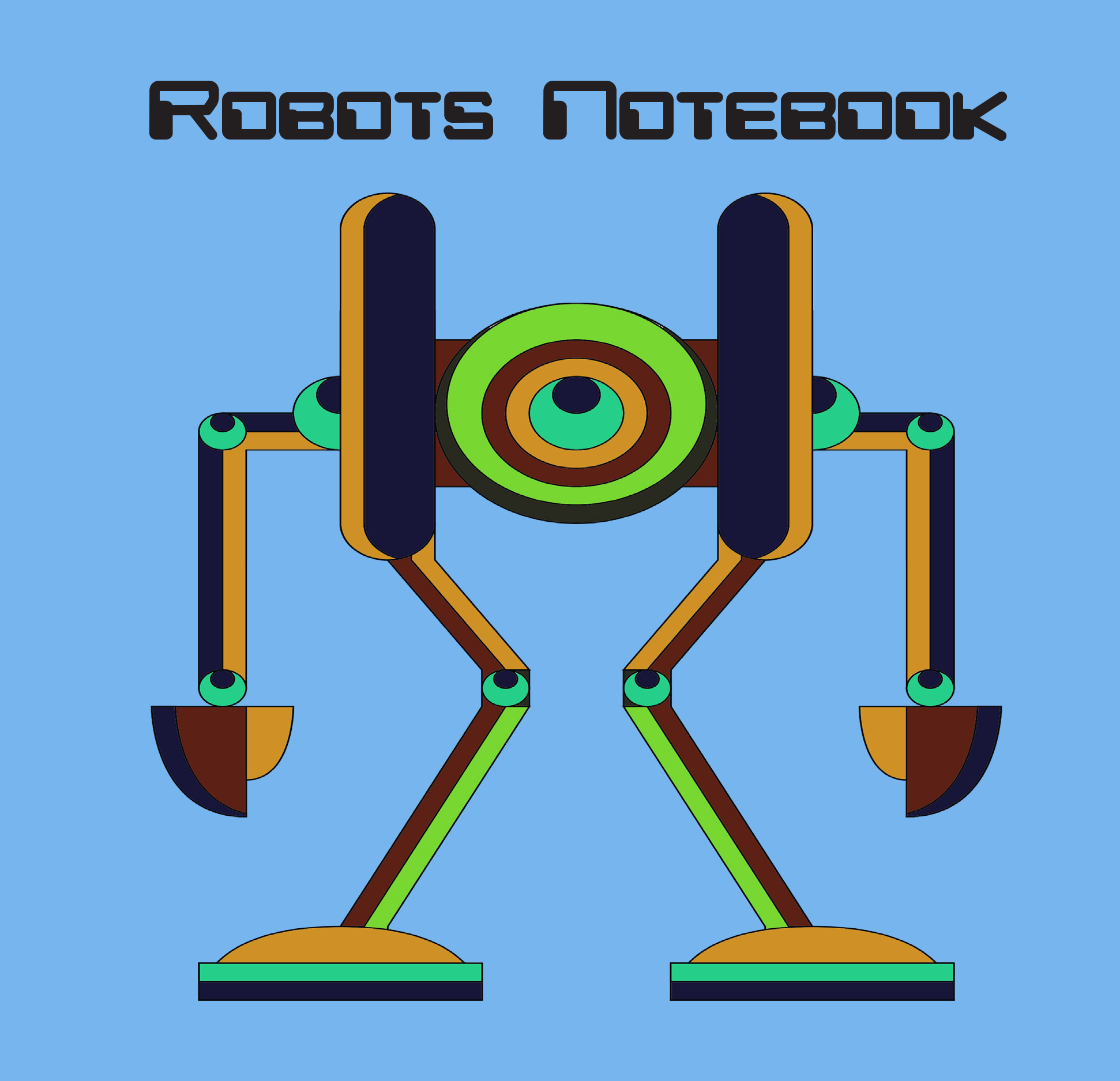 Robots Notebook cover